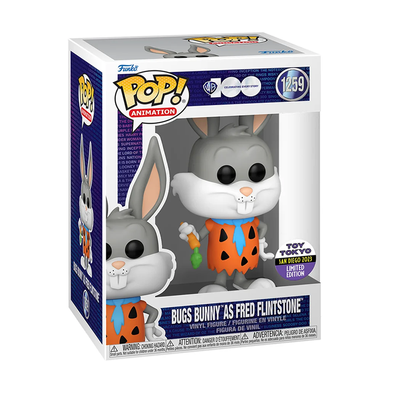 #1259 Bugs Bunny as Fred Flintstone
