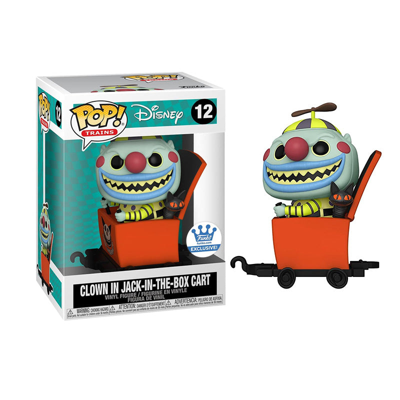 #12 Clown in Jack-in-The-Box Cart
