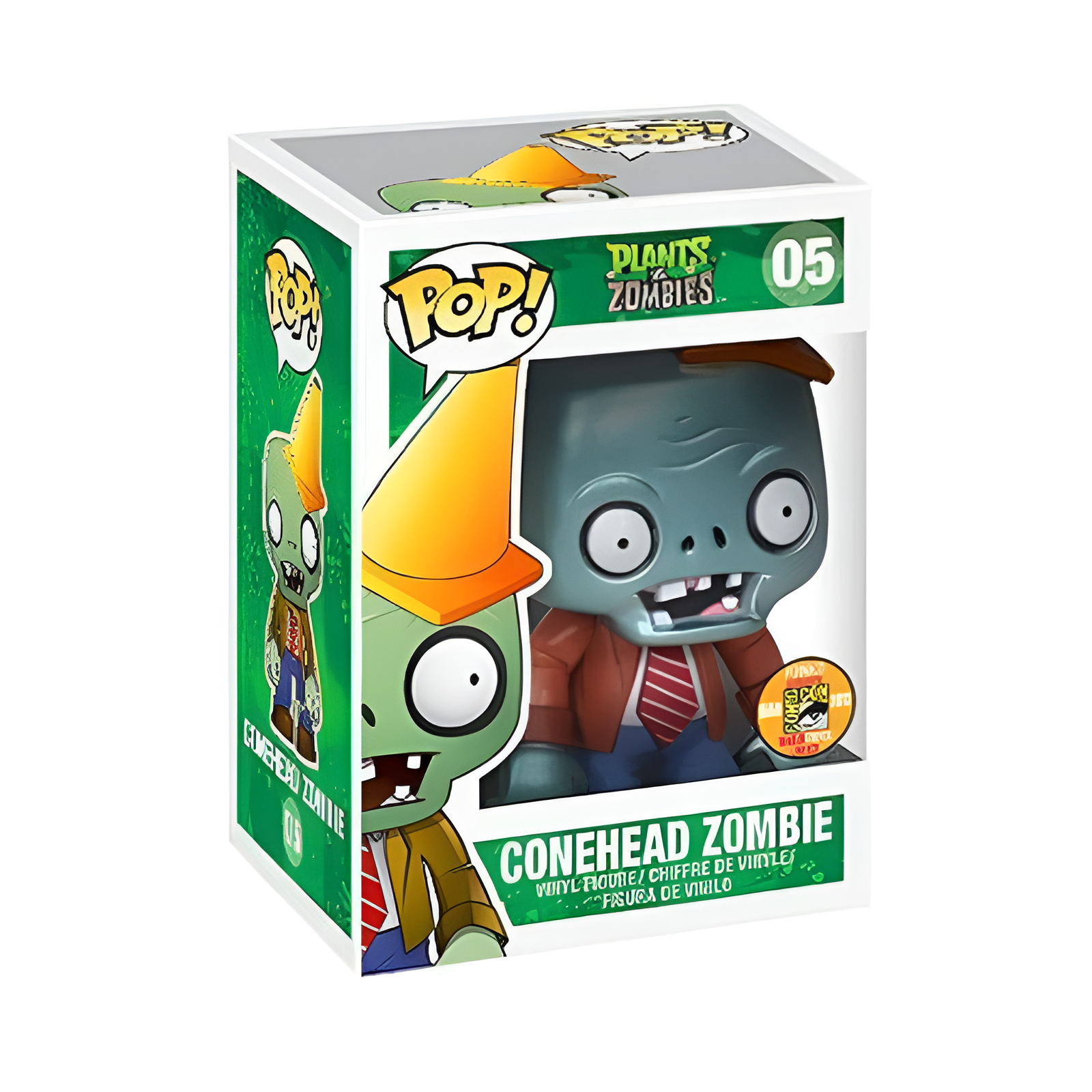 #5 Conehead Zombie (Metallic)