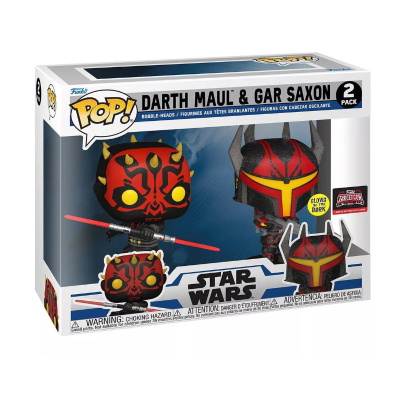 2 Pack Darth Maul & Gar Saxon