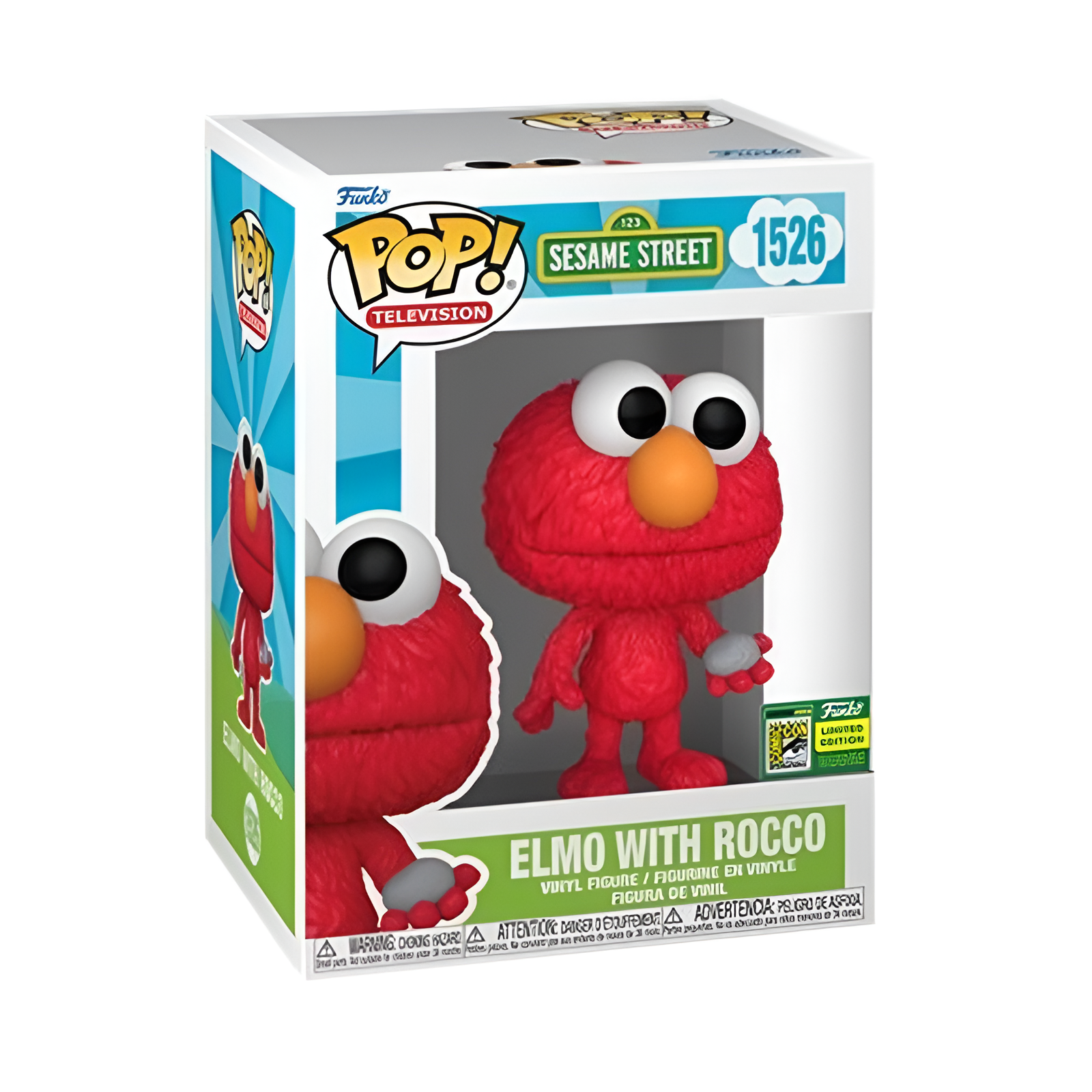 #1526 Elmo with Rocco (SDCC)