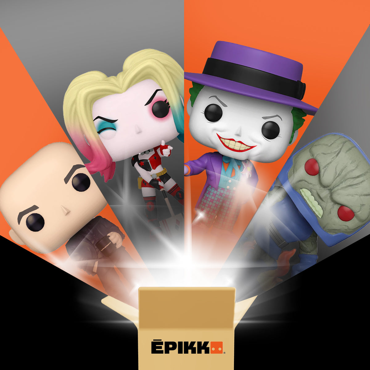 #Gift Box Dc Viillanos 4-Pack Epikko