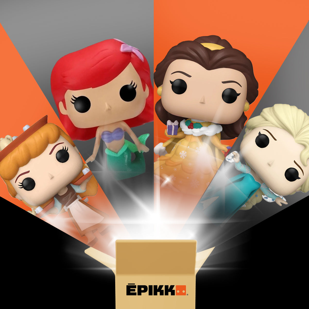 #Gift Box Disney Princesas 4-Pack Epikko