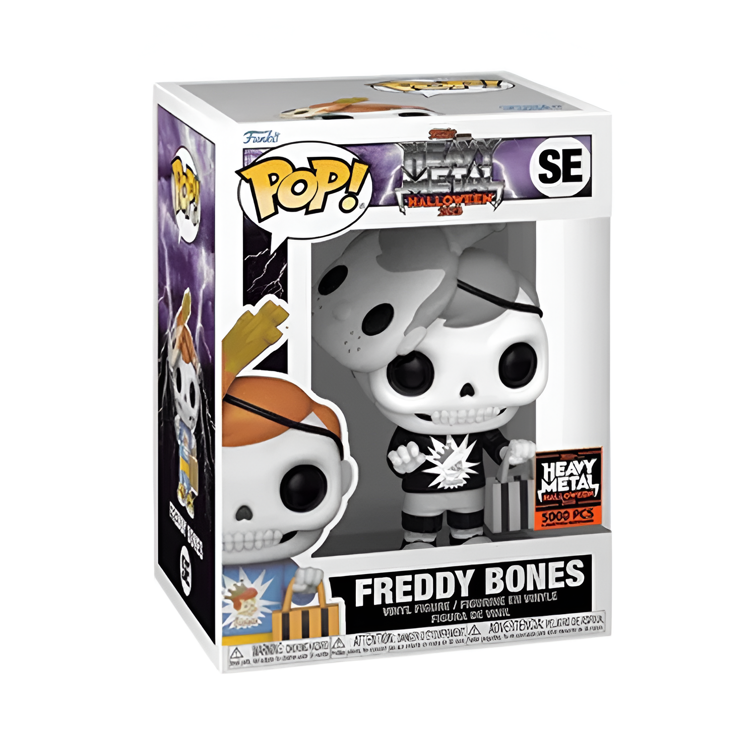 #SE Freddy Bones (Black and white)