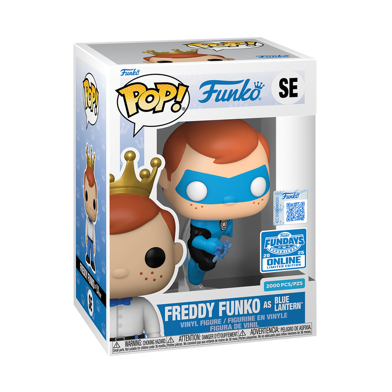 SE Freddy Funko as Blue Lantern