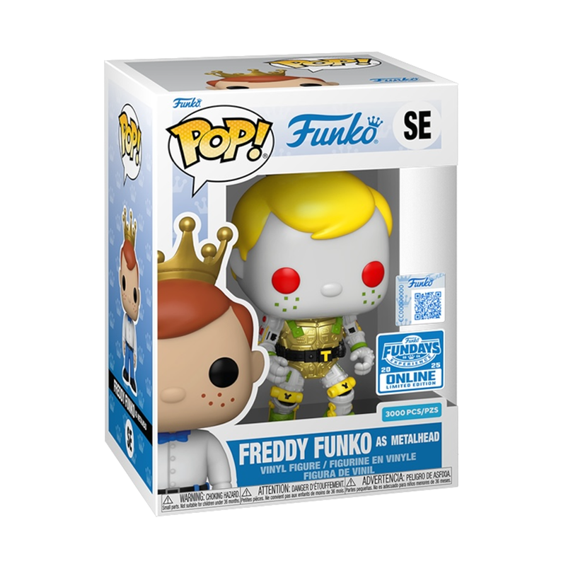 #SE Freddy Funko as Metalhead (3,000 PCS)