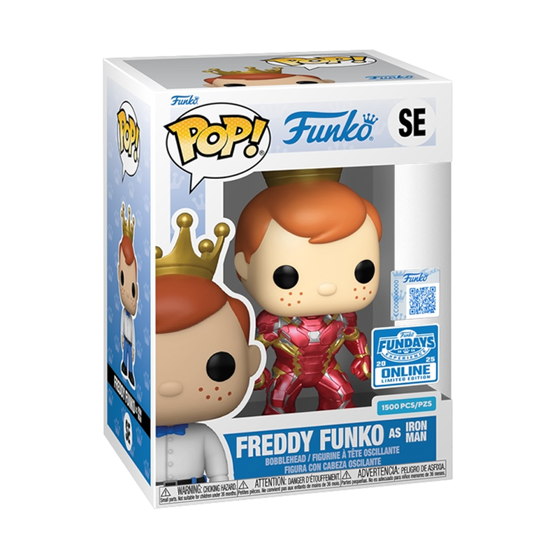 SE Freddy Funko as Iron Man (1,500 PCS LE)