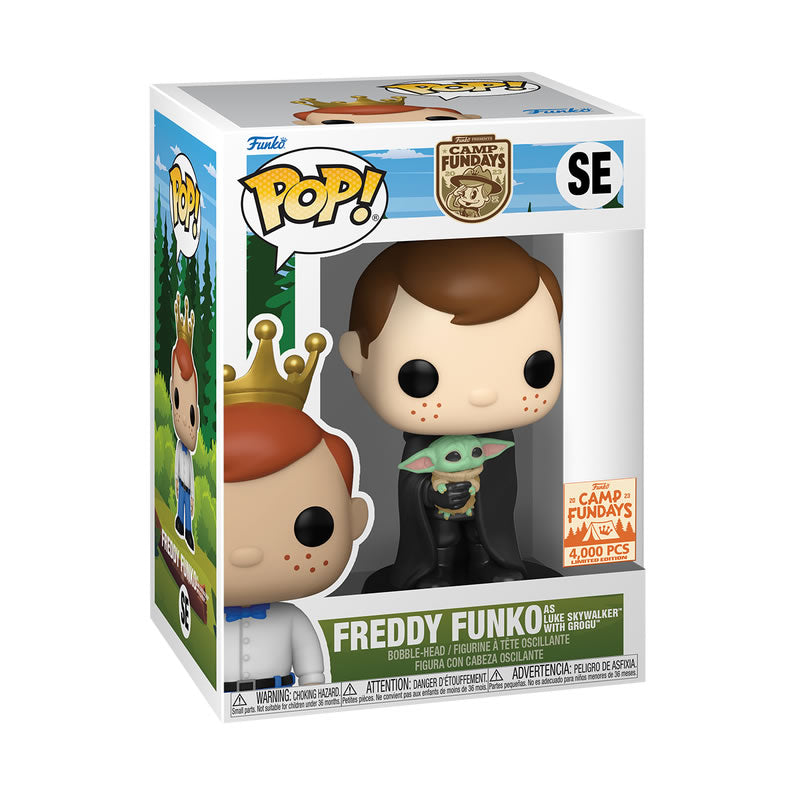 #SE Freddy Funko as Luke Skywalker with Grogu