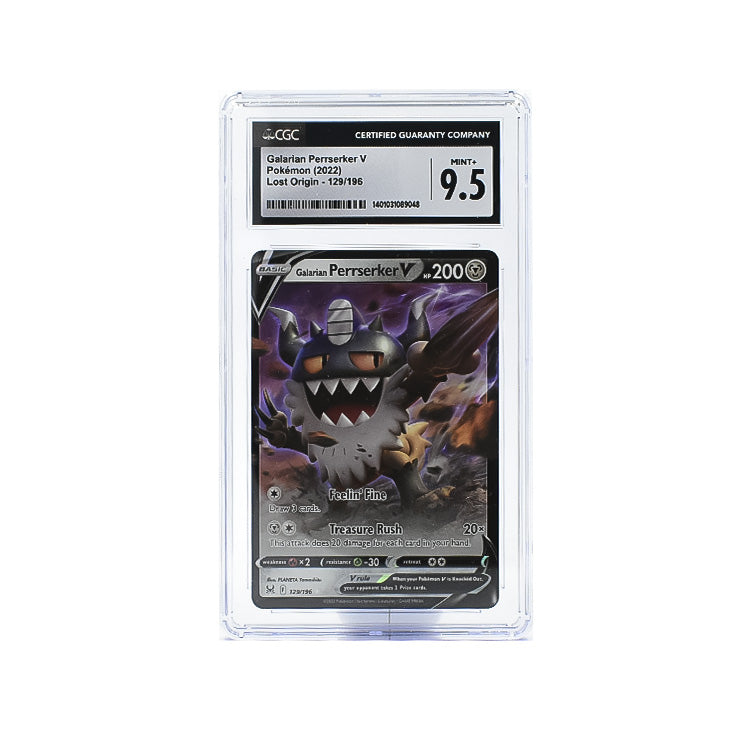 #TCG 2022 Pokemon Galarian Perrserker V (Lost Origin) - 9.5