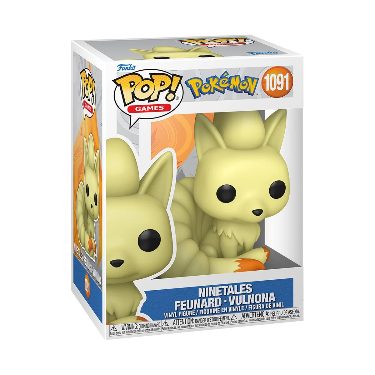 #1091 Ninetails Feunard Vulnona