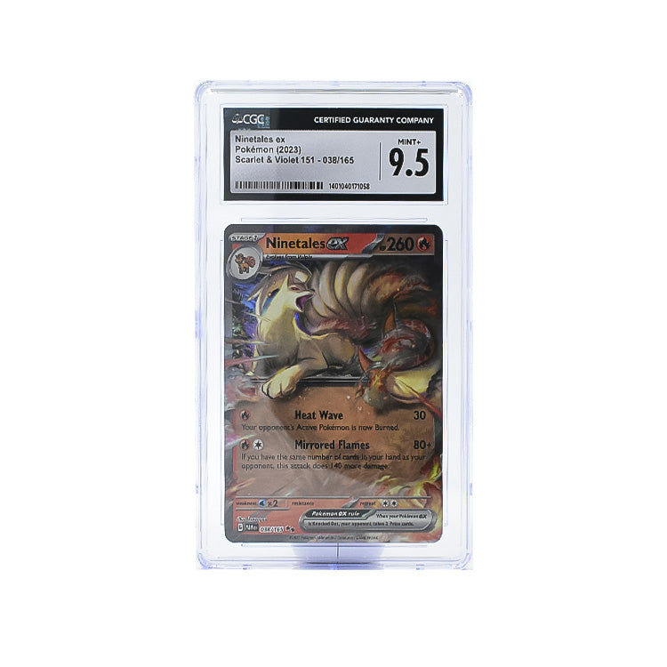 #TCG 2023 Pokemon Ninetales EX- 9.5