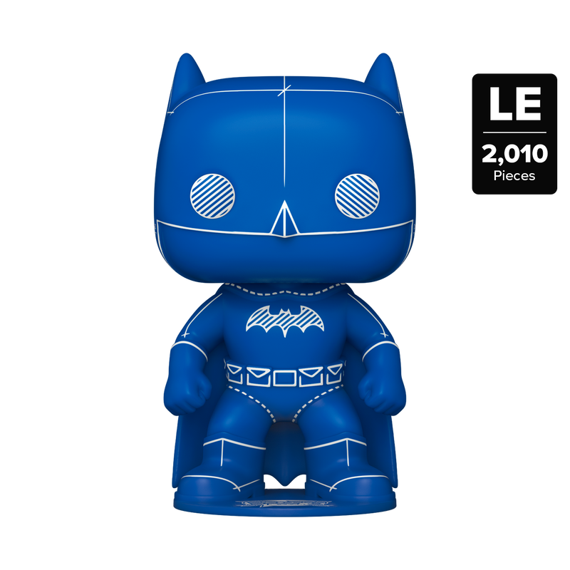 #567 Batman (Blueprint Deco) with Pop! Protector