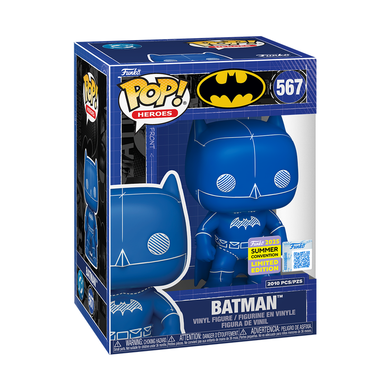 #567 Batman (Blueprint Deco) with Pop! Protector