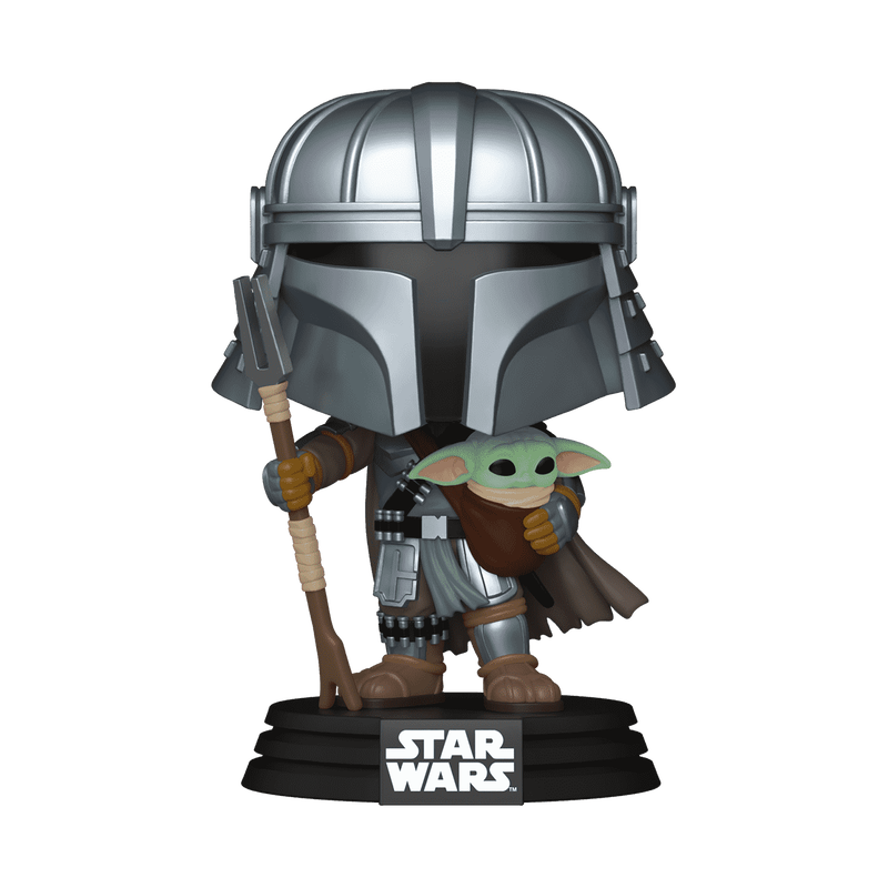 #772 Mandalorian with Grogu