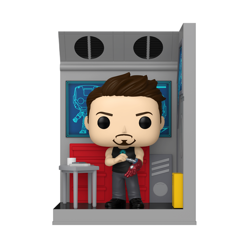 #Pop Nooks Tony Stark in his Workshop