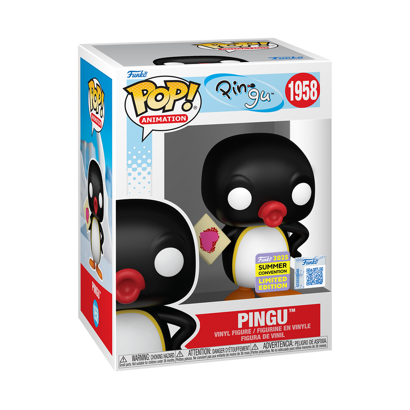 Pingu with Card