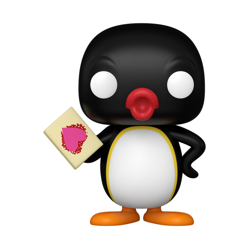 Pingu with Card