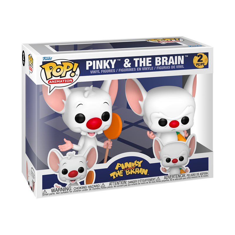 #2 PACK Pinky & The Brain