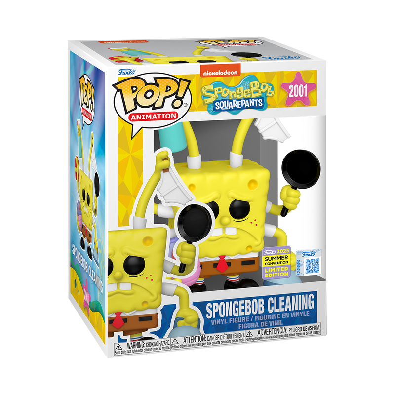 #2001 Premium SpongeBob Cleaning