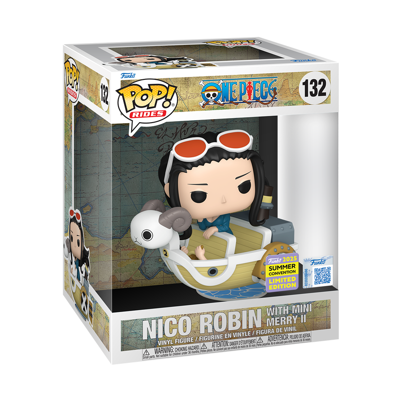 #132 Nico Robin with Mini Merry II