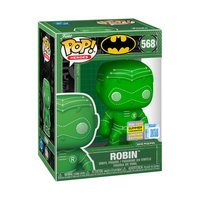 #568 Robin (Green Blueprint Deco) with Protector