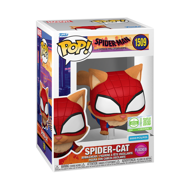 #1509 Spider-Cat (Flocked 5,000 PCS LE)