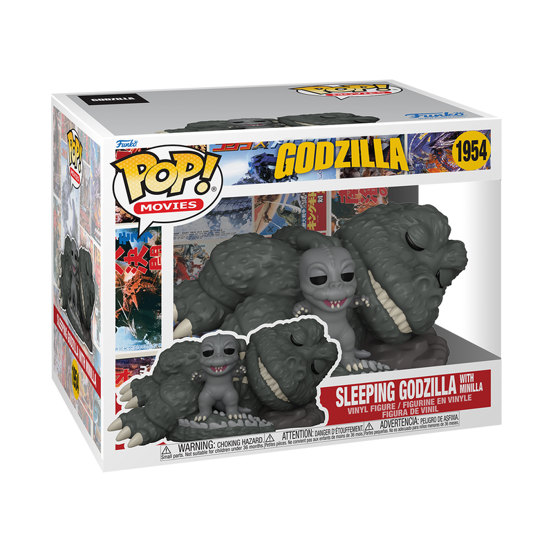#1954 Super Sleeping Godzilla with Minilla