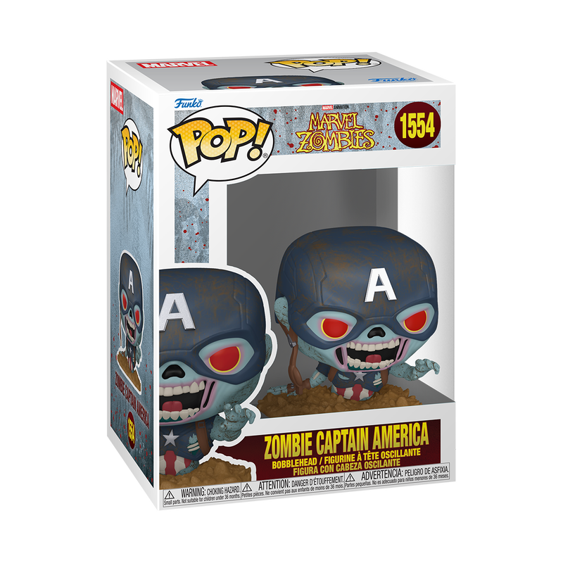 #1554 Zombie Captain America