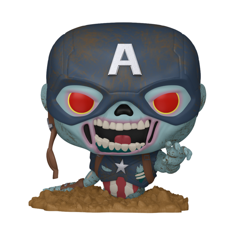 #1554 Zombie Captain America