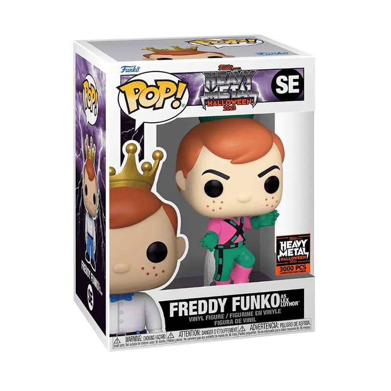 #SE Freddy Funko as Lex Luthor