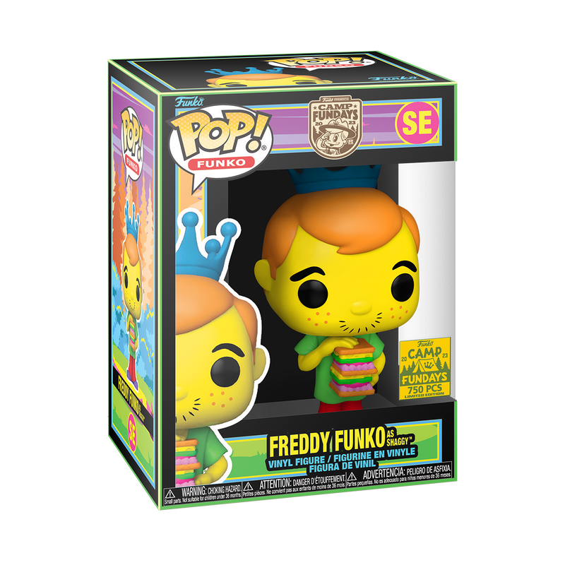 #SE Freddy Funko as Shaggy (Blacklight)