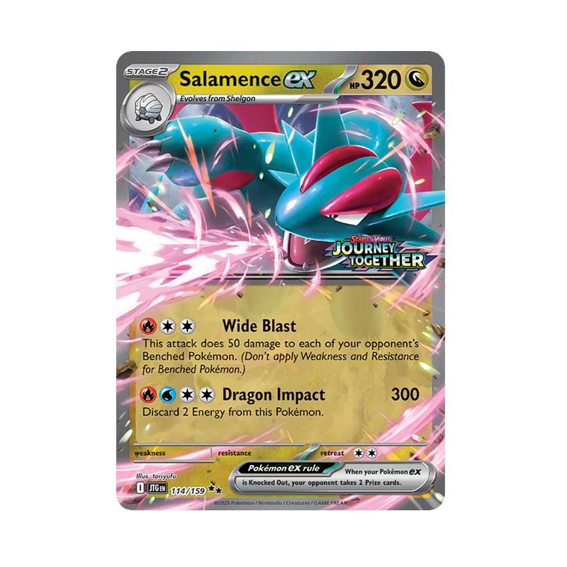 Salamance Ex & Reshiram Ex - Premium Collection