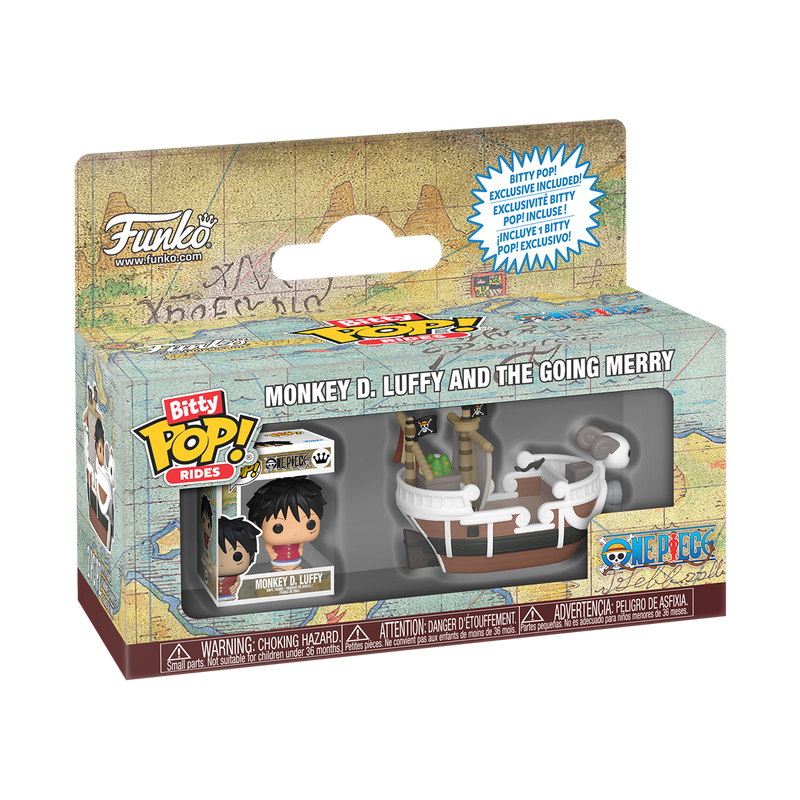 Bitty POP! Monkey D. Luffy and the Going Merry