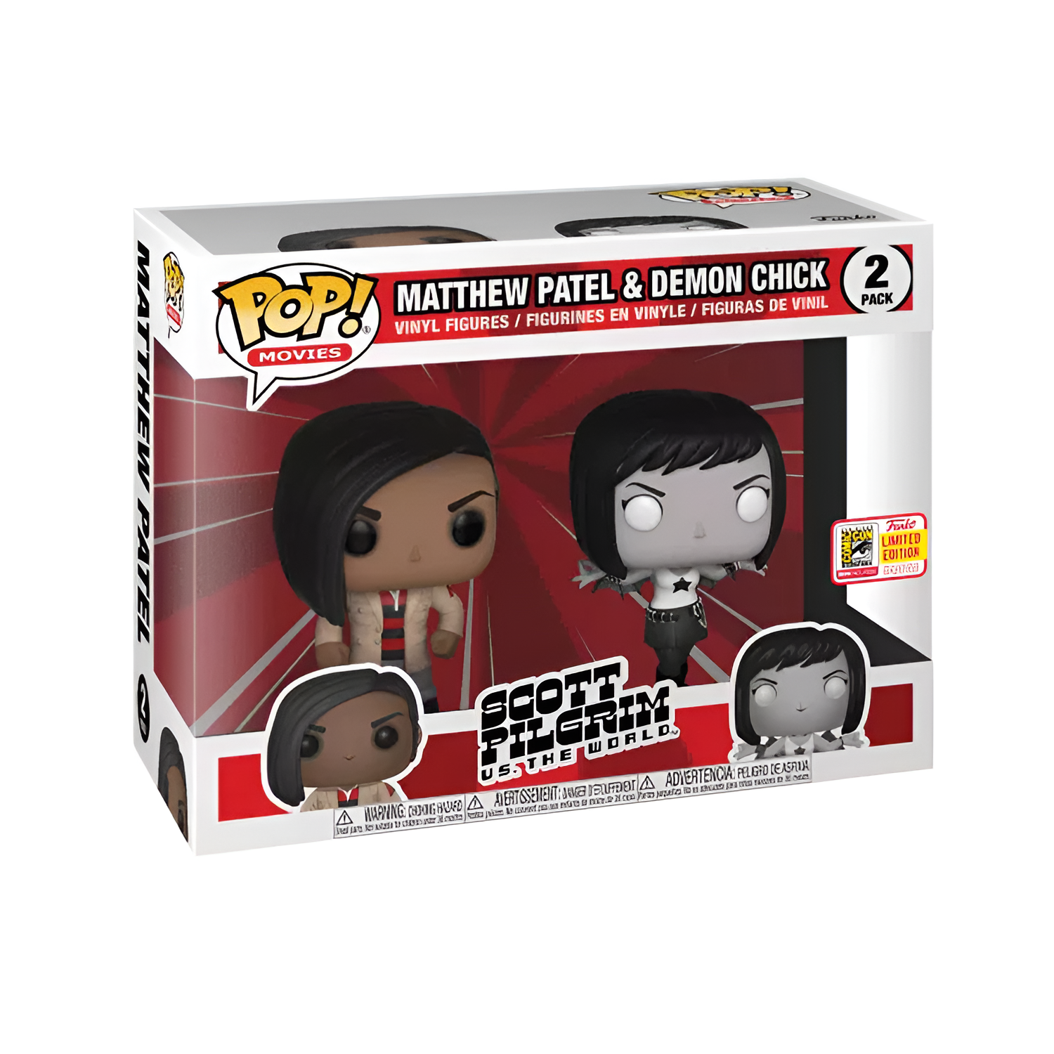 2 Pack Matthew Patel & Demon Chick (SDCC)