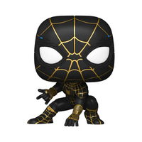 #911 Spider-Man Black & Gold suit