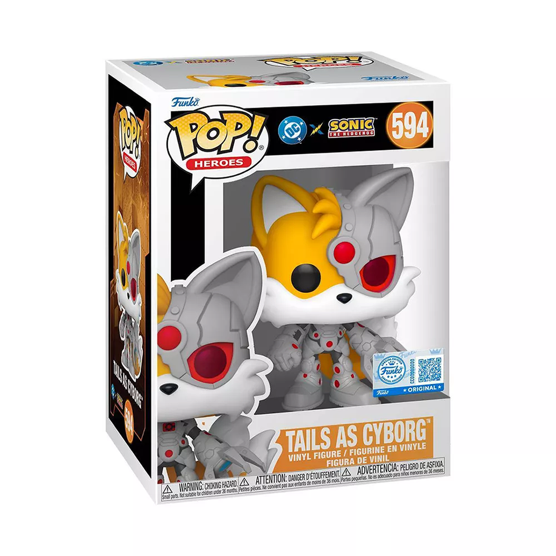 #594 Tails as Cyborg