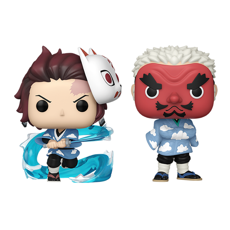2 Pack Tanjiro Kamado & Sakonji Urokodaki (SDCC 2023)