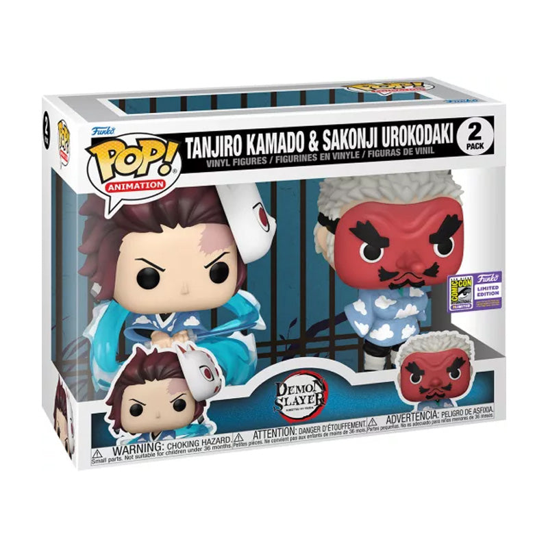 2 Pack Tanjiro Kamado & Sakonji Urokodaki (SDCC 2023)