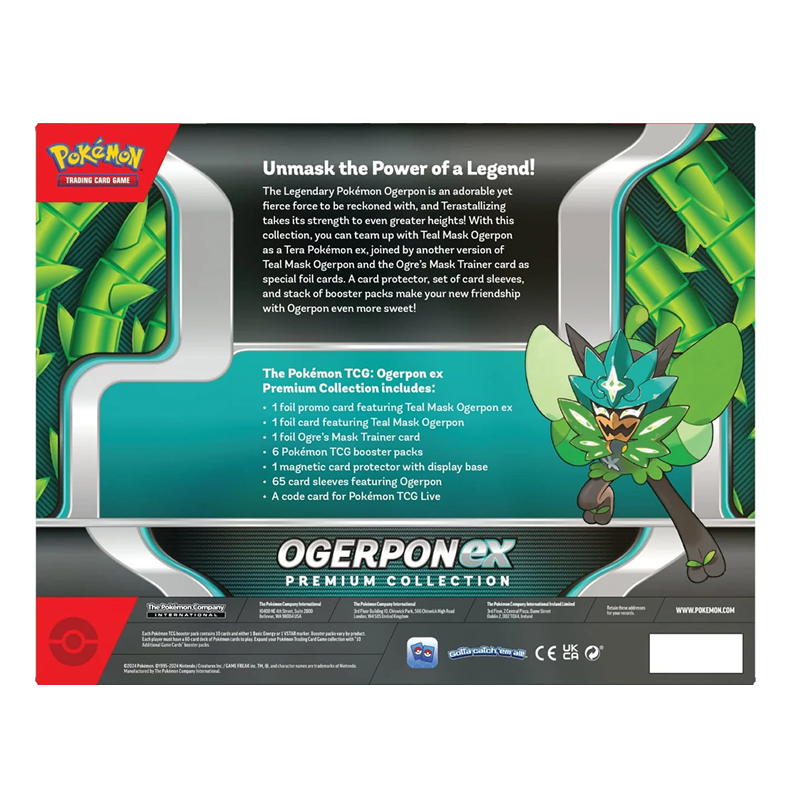 TCG Ogerpon Ex Premium Collection