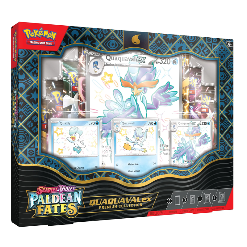 TCG Paldean Fates Quaquaval EX (ES)