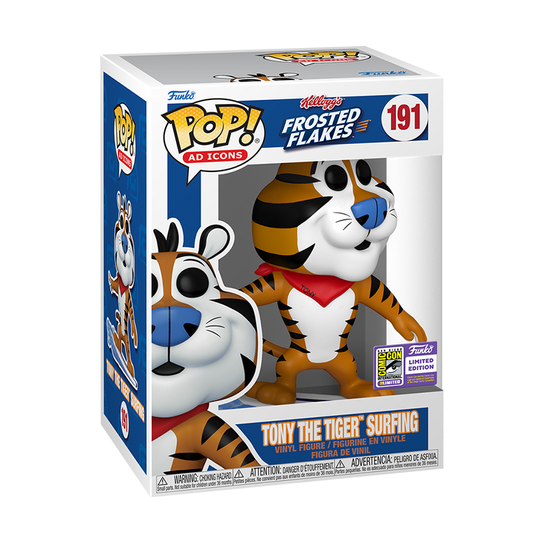 #191 Tony The Tiger Surfing