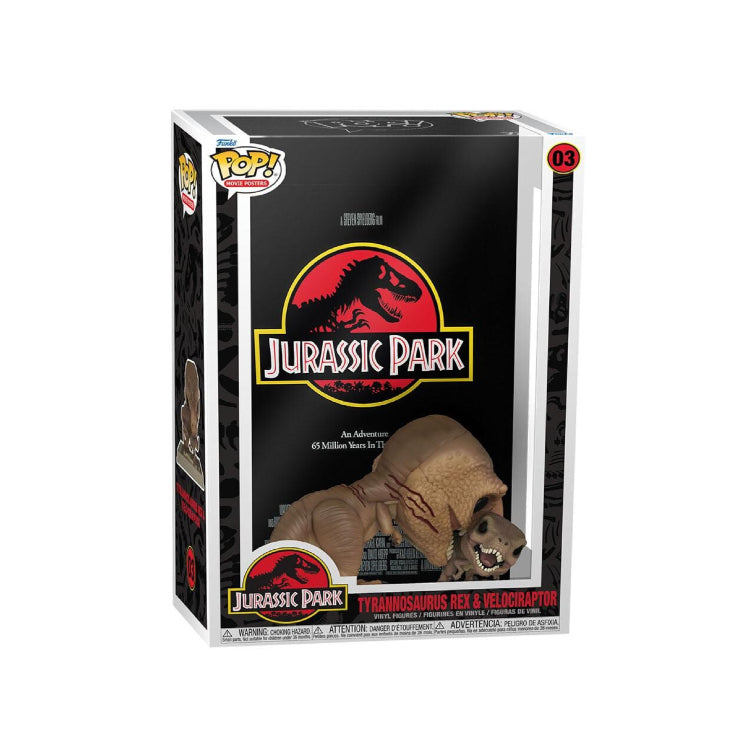 #3 Tyrannosaurus Rex & Velociraptor