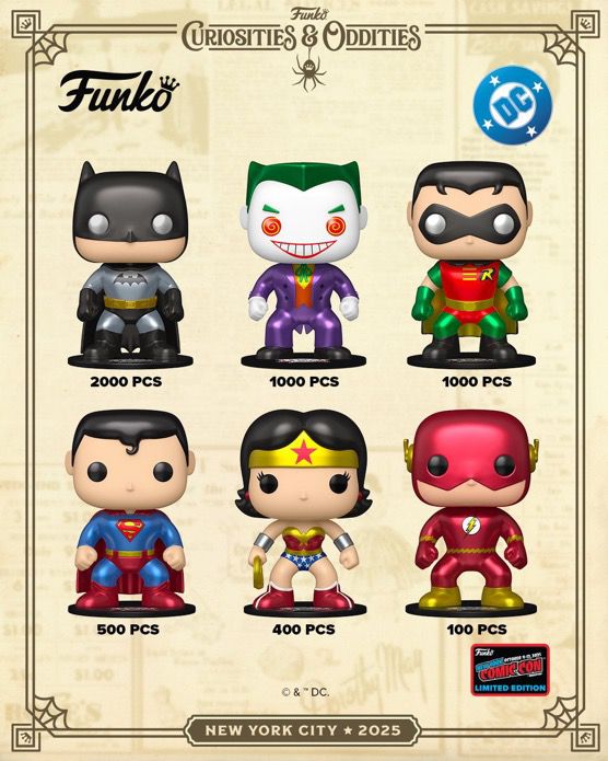 POP! Mistery Box DC 15 Years (NYCC 2025)