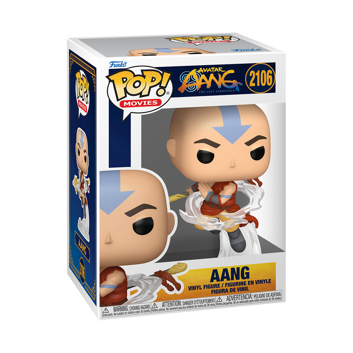 Funko POP! 2106 Aang (Avatar Aang: The Last Airbender) - EPIKKO Anime & Manga
