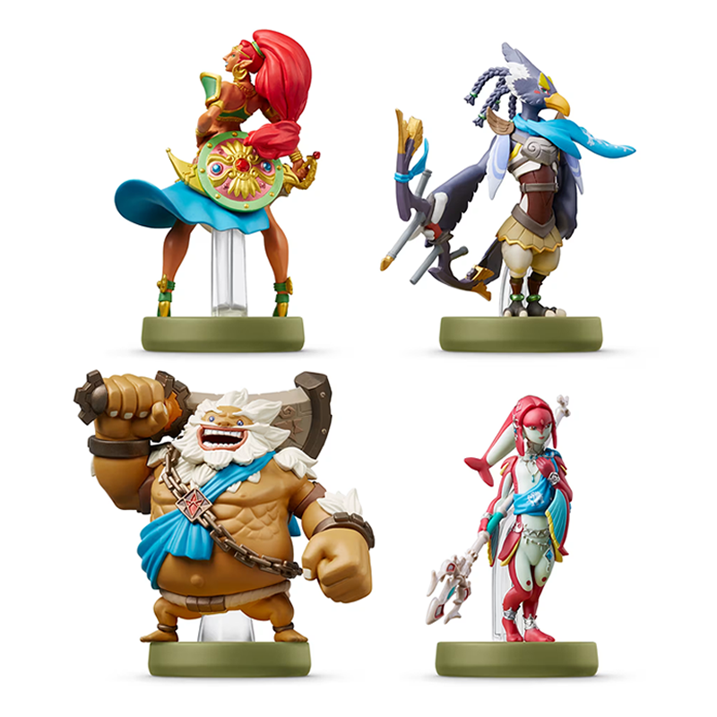 Amiibo Champions 4 Pack — Urbosa, Revali, Mipha, Daruk - EPIKKO Videojuegos