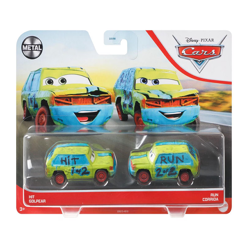 Cars! 2 Pack Hit Golpear & Run Corrida - EPIKKO Películas y TV