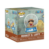 Diversos Monkey D. Luffy Mini Glitter Globe - EPIKKO Anime & Manga