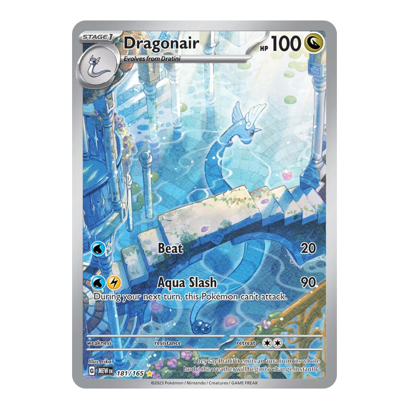 Dragonair 181/165 - SV: Scarlet & Violet 151 - Pokémon TCG (Inglés) - EPIKKO Pokémon TCG