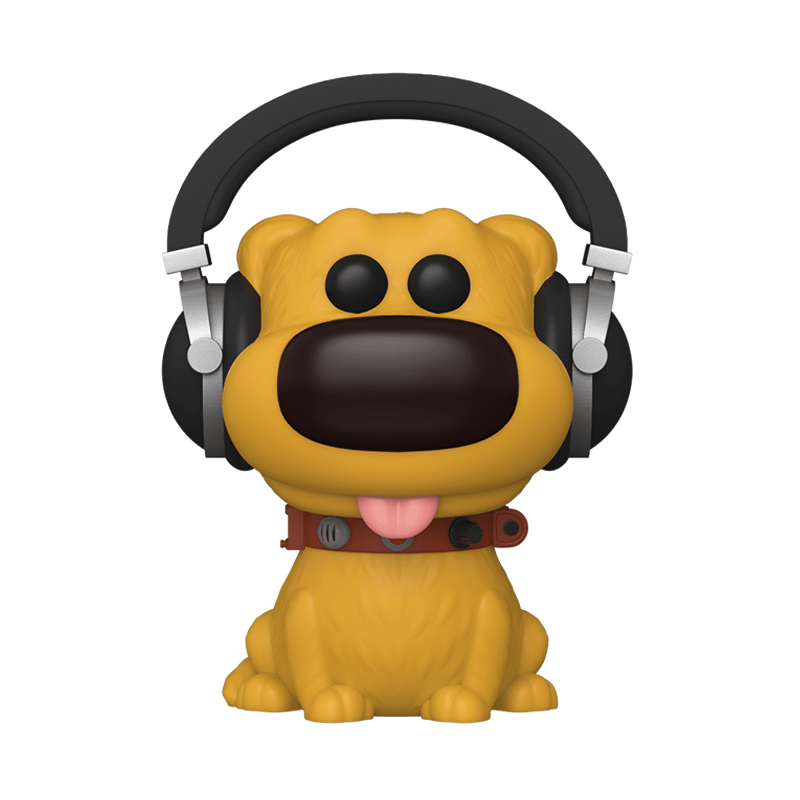 #1097 Dug with Headphones