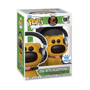 #1097 Dug with Headphones